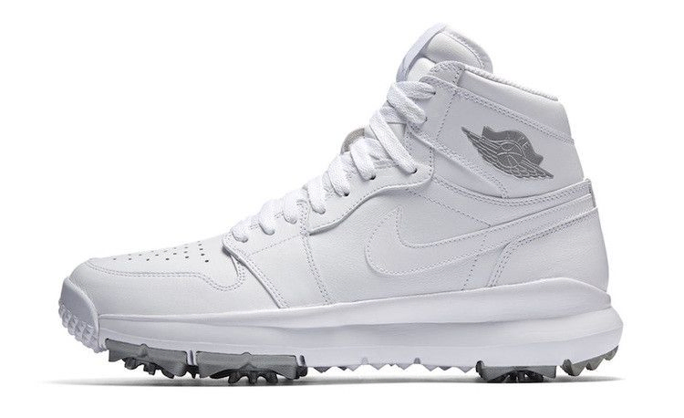 Кроссовки Air Jordan 1 Golf 'White Metallic'
