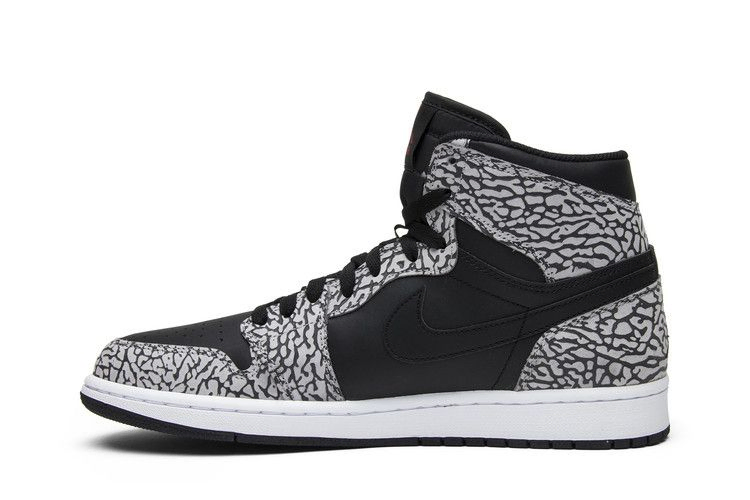 Кроссовки Air Jordan 1 Retro High 'Black Elephant'