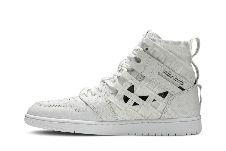 Кроссовки Air Jordan 1 High Cargo 'Metallic Silver'