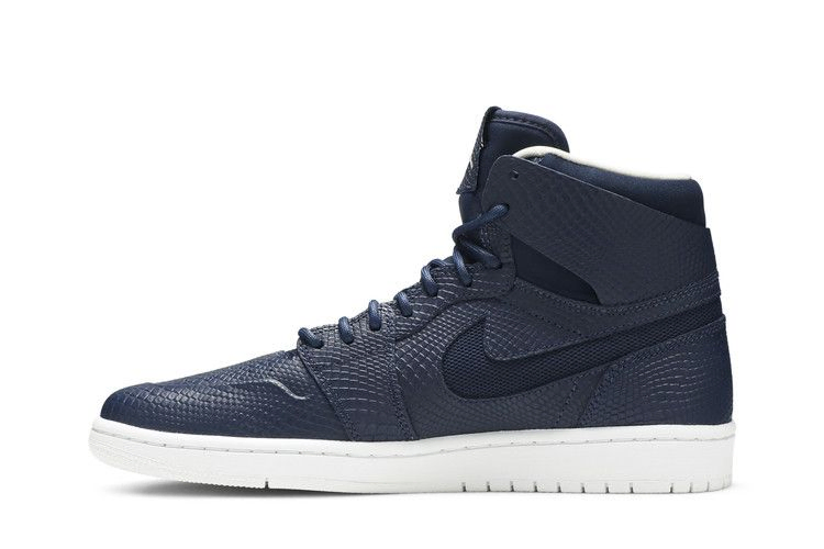 Кроссовки Air Jordan 1 High Nouveau 'Navy Snake'
