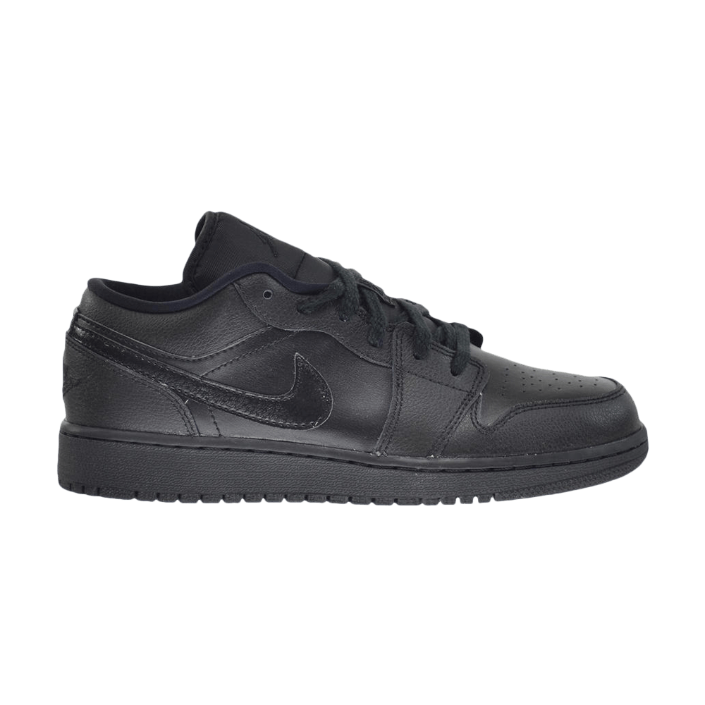 Кроссовки Air Jordan 1 Low BG 'Triple Black'