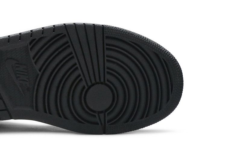 Кроссовки Air Jordan 1 Low 'Brushstroke Swoosh - Black Red'