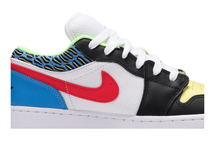 Кроссовки Air Jordan 1 Low GS 'Funky Patterns'