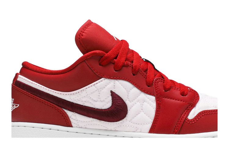 Кроссовки Air Jordan 1 Low GS 'Pink Quilt'