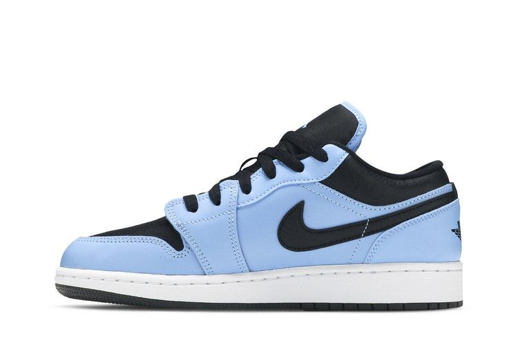 Кроссовки Air Jordan 1 Low GS 'University Blue Black'