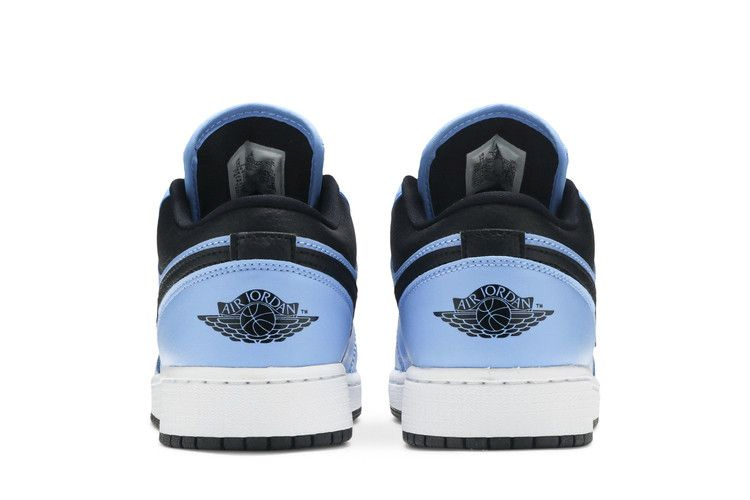 Кроссовки Air Jordan 1 Low GS 'University Blue Black'