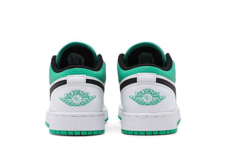 Кроссовки Air Jordan 1 Low GS 'White Lucky Green'