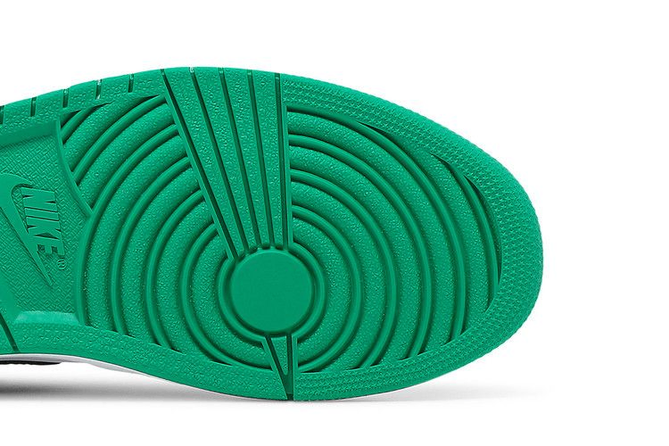 Кроссовки Air Jordan 1 Low 'White Lucky Green'