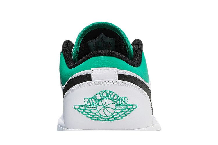 Кроссовки Air Jordan 1 Low 'White Lucky Green'