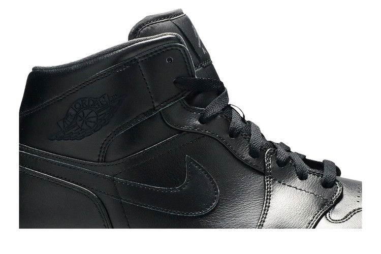 Кроссовки Air Jordan 1 Mid 'Black'