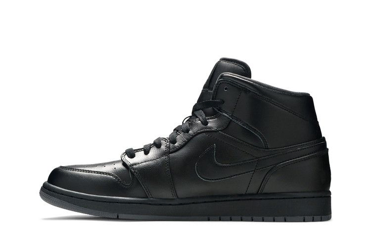 Кроссовки Air Jordan 1 Mid 'Black'