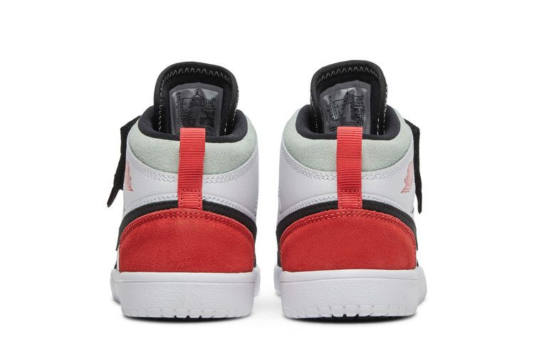 Кроссовки Air Jordan 1 Mid ALT PS 'Red Black Toe'