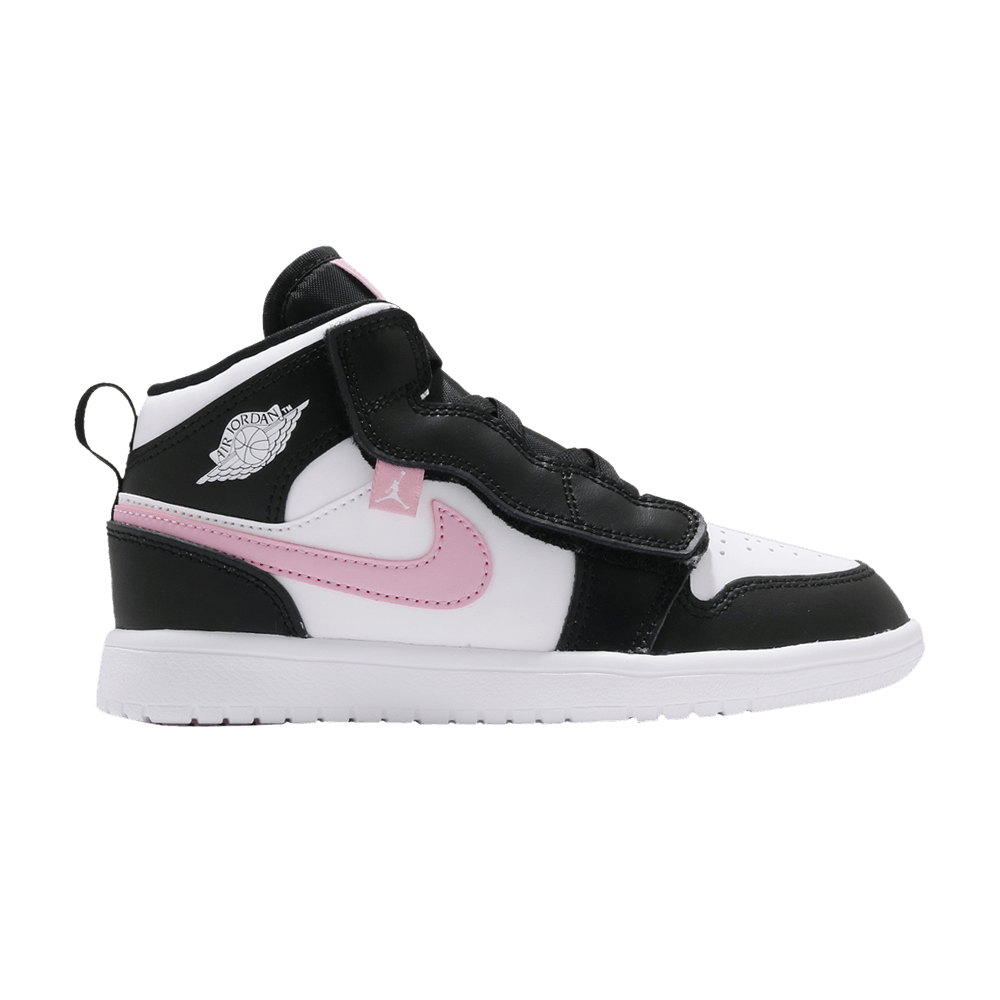 Кроссовки Air Jordan 1 Mid ALT PS 'White Light Arctic Pink'
