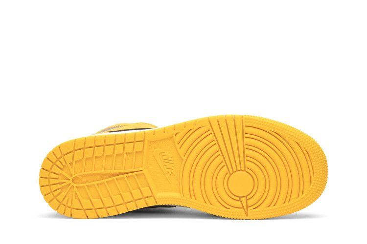 Кроссовки Air Jordan 1 Mid GS 'Lakers'