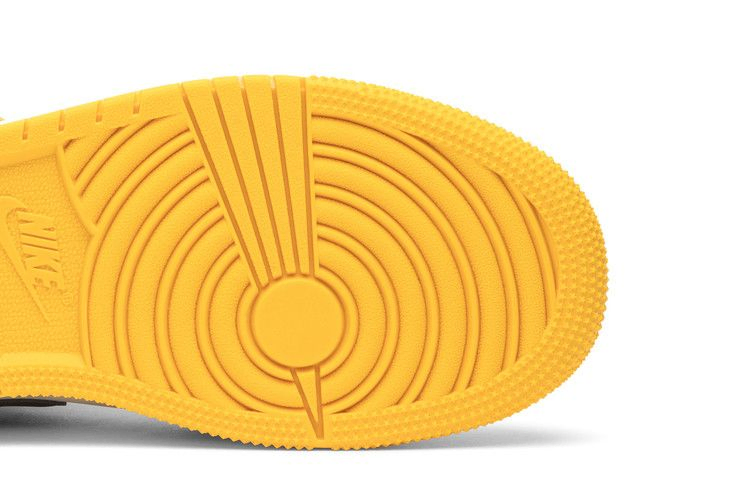 Кроссовки Air Jordan 1 Mid GS 'Lakers'