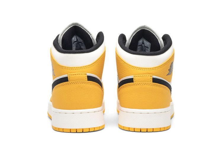 Кроссовки Air Jordan 1 Mid GS 'Lakers'