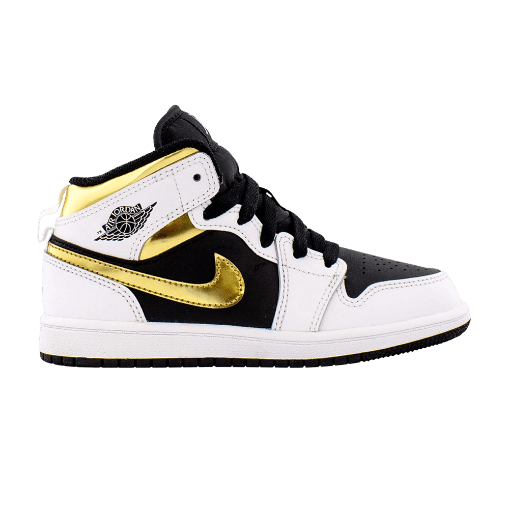 Кроссовки Air Jordan 1 Mid PS 'White Gold'