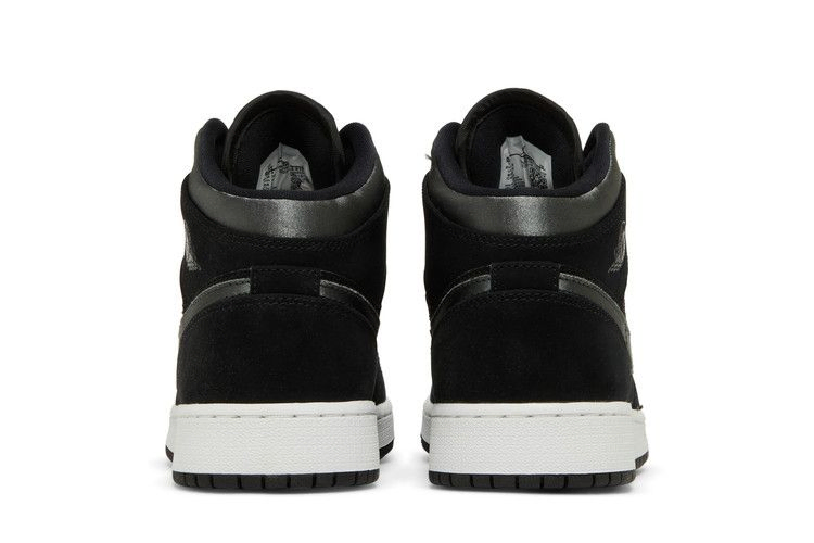 Кроссовки Air Jordan 1 Mid SE GS 'Black Anthracite'