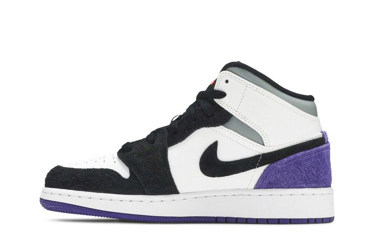 Кроссовки Air Jordan 1 Mid SE GS 'Varsity Purple'