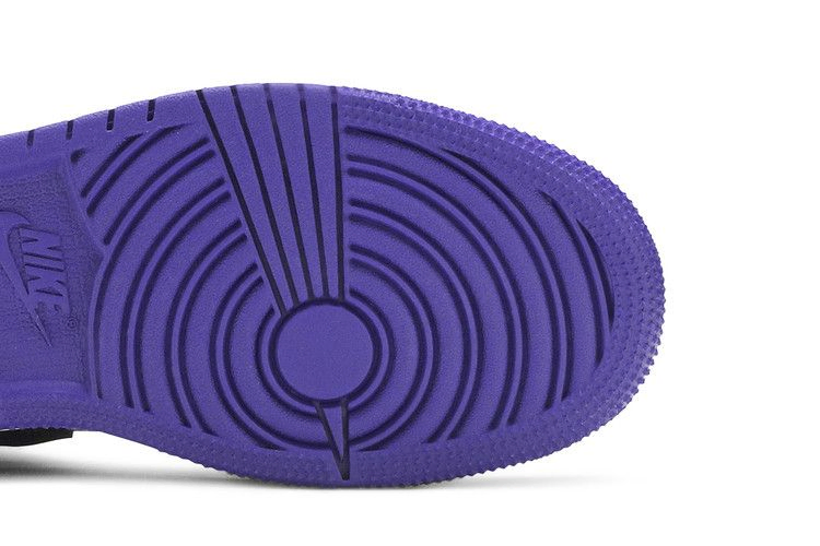 Кроссовки Air Jordan 1 Mid SE GS 'Varsity Purple'