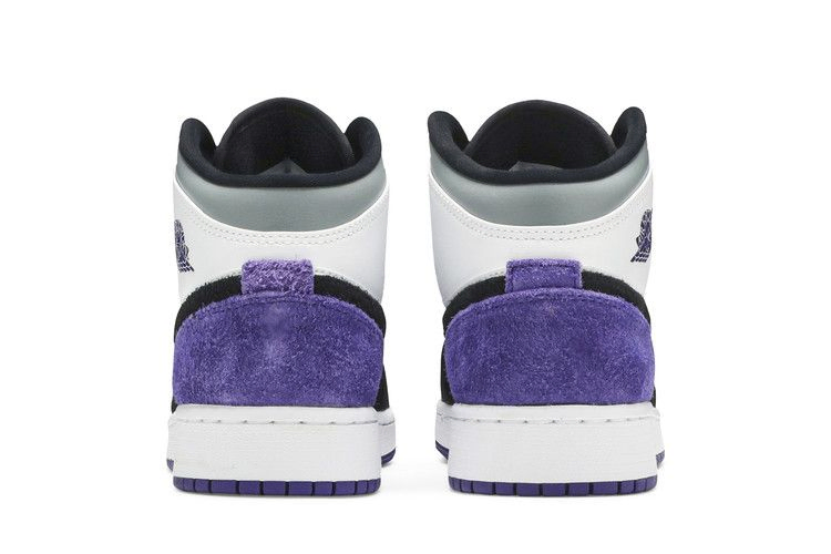 Кроссовки Air Jordan 1 Mid SE GS 'Varsity Purple'