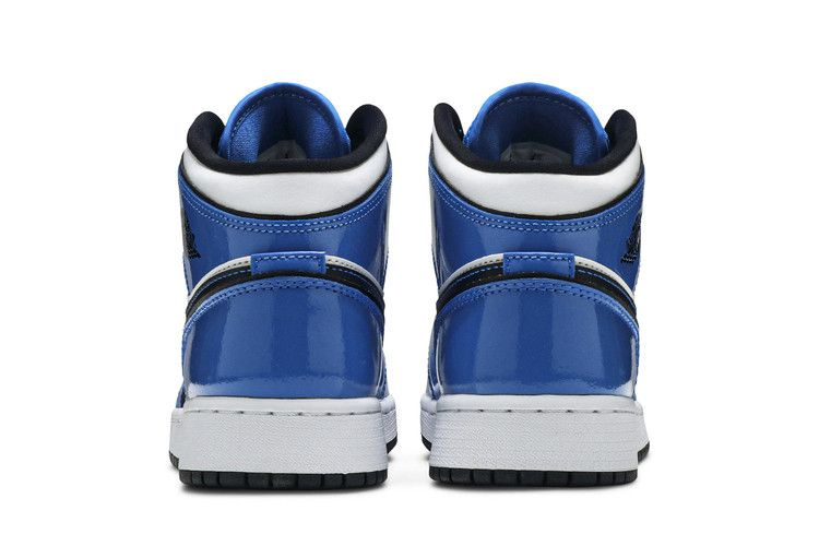 Кроссовки Air Jordan 1 Mid SE GS 'Signal Blue'