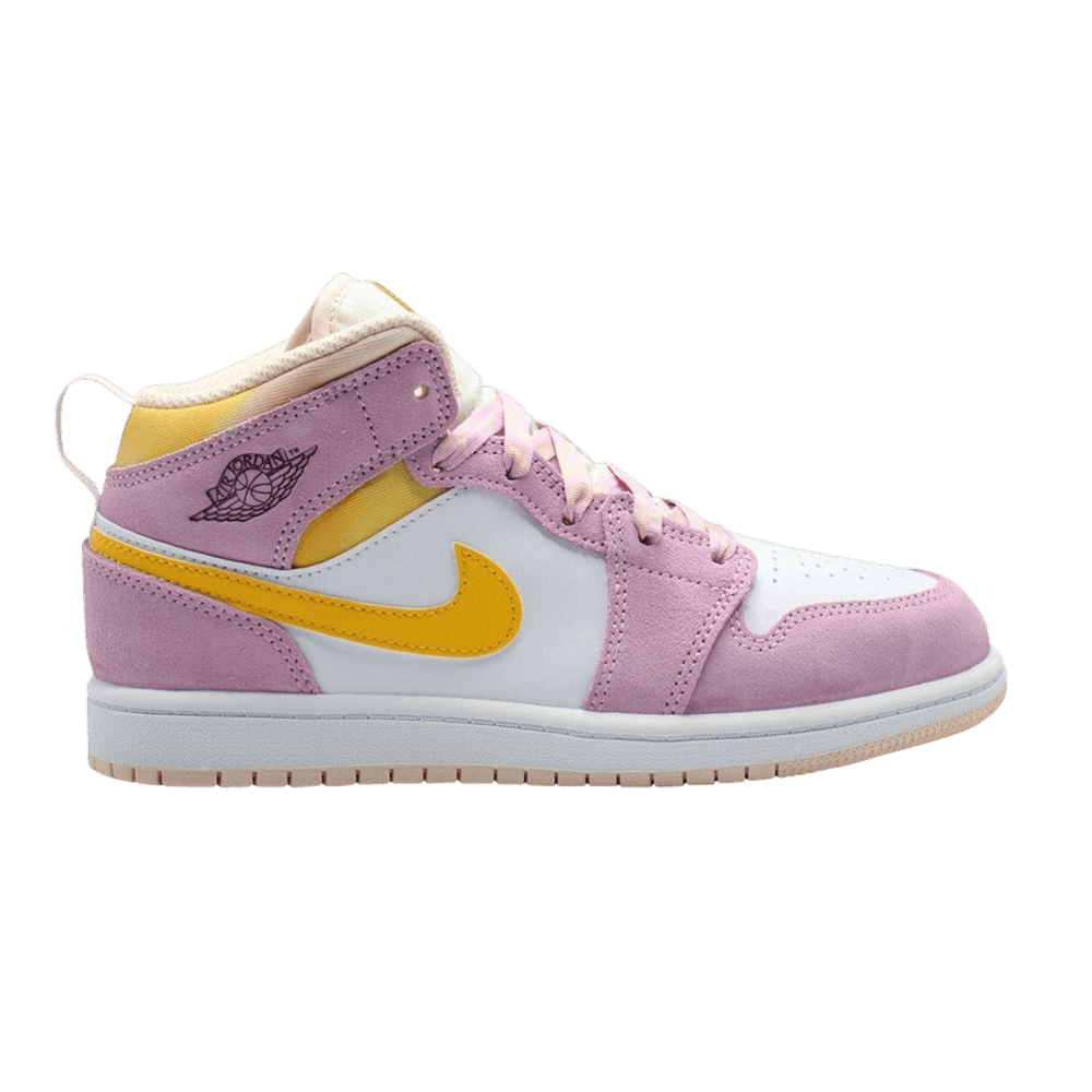 Кроссовки Air Jordan 1 Mid SE PS 'Arctic Pink'