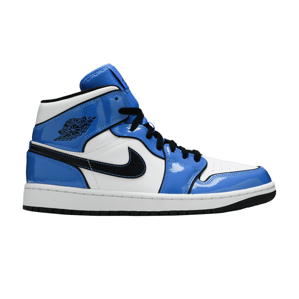 Кроссовки Air Jordan 1 Mid SE 'Signal Blue'
