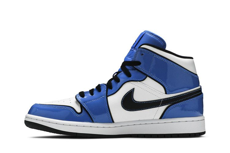 Кроссовки Air Jordan 1 Mid SE 'Signal Blue'