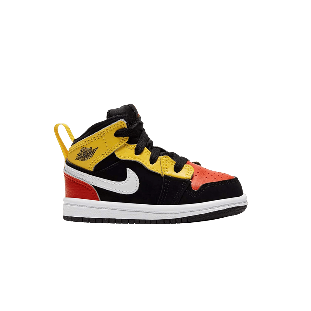 Кроссовки Air Jordan 1 Mid SE TD 'Amarillo Team Orange'