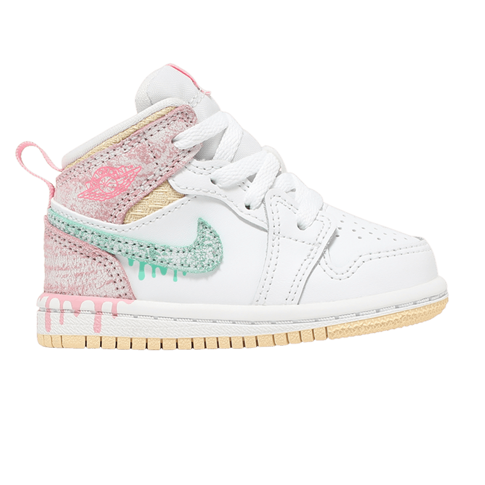 Кроссовки Air Jordan 1 Mid SE TD 'Ice Cream'