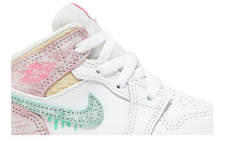 Кроссовки Air Jordan 1 Mid SE TD 'Ice Cream'