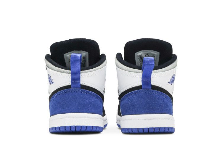 Кроссовки Air Jordan 1 Mid SE TD 'Royal Black Toe'