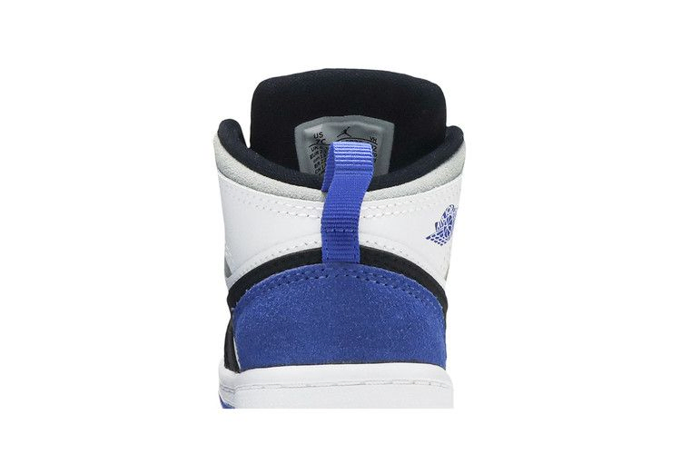 Кроссовки Air Jordan 1 Mid SE TD 'Royal Black Toe'