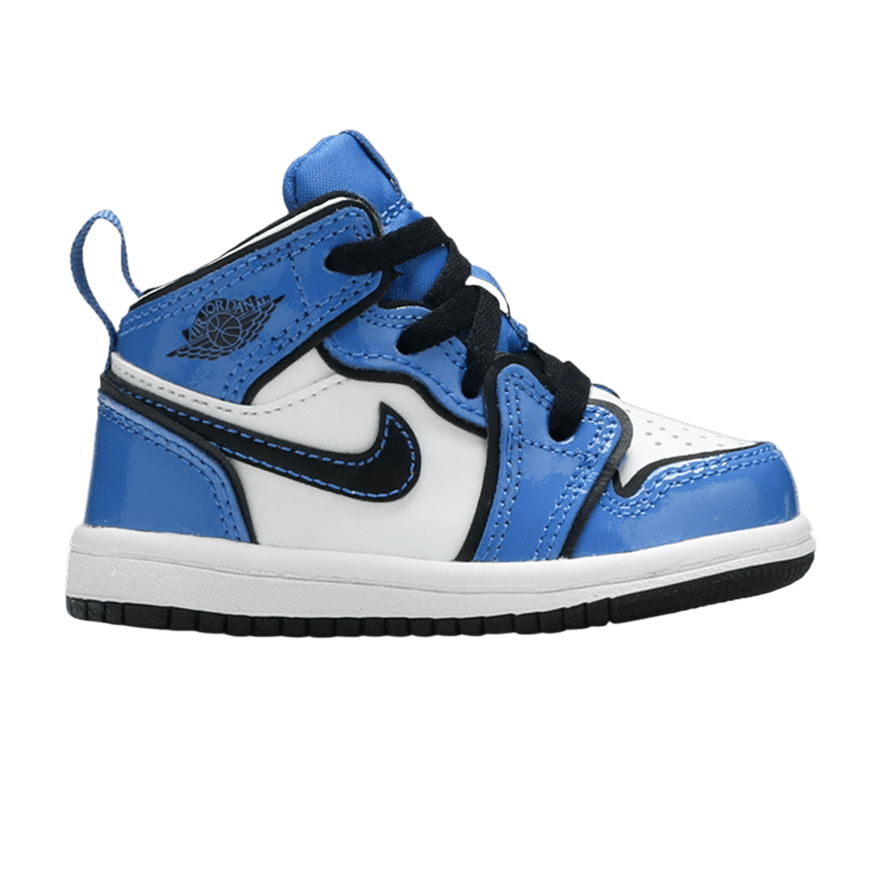 Кроссовки Air Jordan 1 Mid SE TD 'Signal Blue'