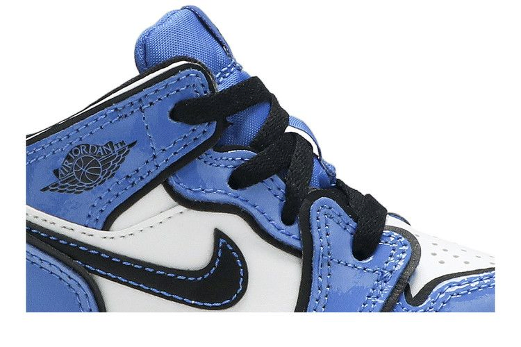 Кроссовки Air Jordan 1 Mid SE TD 'Signal Blue'