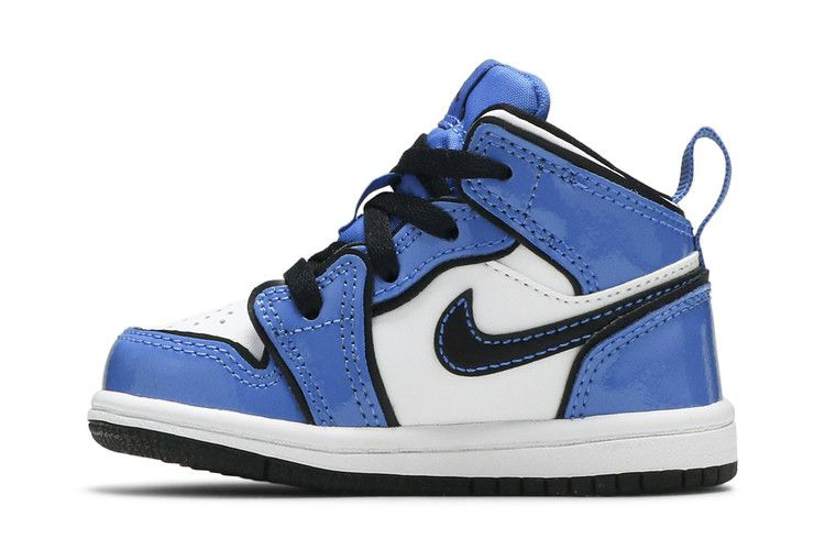 Кроссовки Air Jordan 1 Mid SE TD 'Signal Blue'