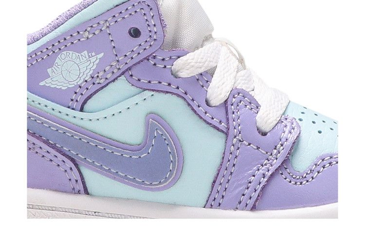 Кроссовки Air Jordan 1 Mid TD 'Purple Pulse'