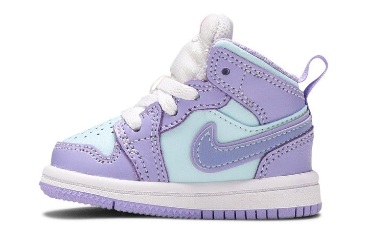 Кроссовки Air Jordan 1 Mid TD 'Purple Pulse'