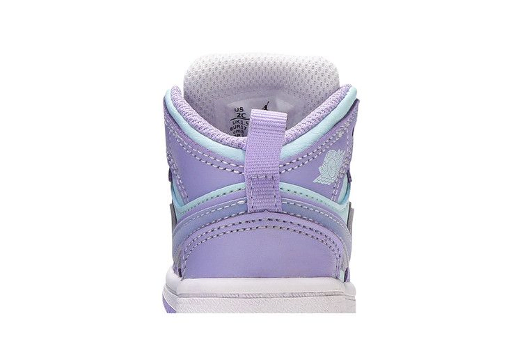 Кроссовки Air Jordan 1 Mid TD 'Purple Pulse'