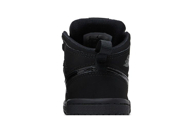Кроссовки Air Jordan 1 Mid TD 'Triple Black'