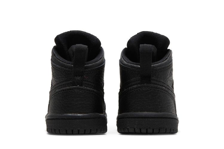 Кроссовки Air Jordan 1 Mid TD 'Triple Black'