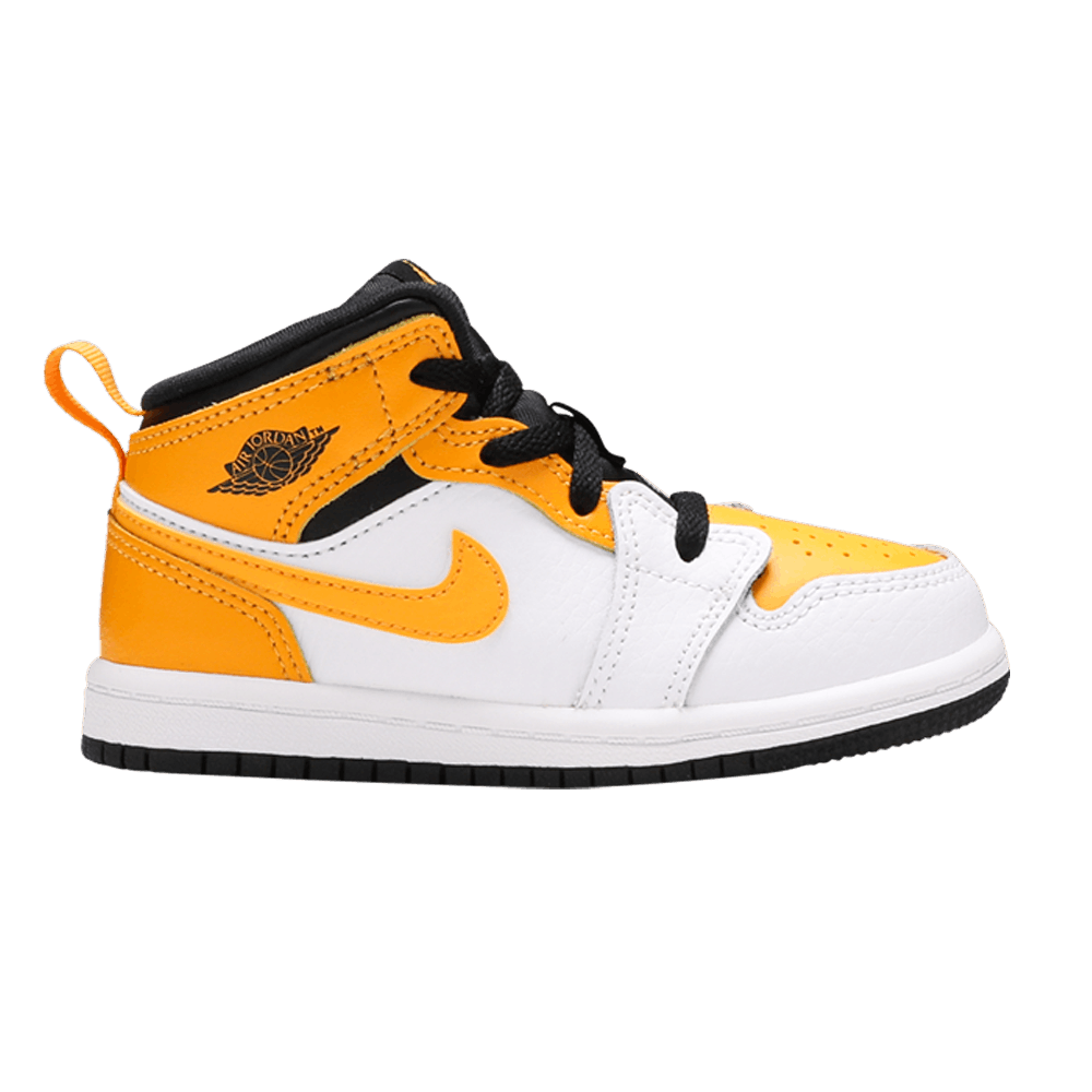 Кроссовки Air Jordan 1 Mid TD 'University Gold'