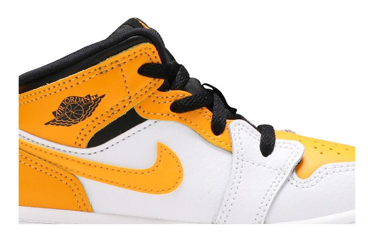 Кроссовки Air Jordan 1 Mid TD 'University Gold'