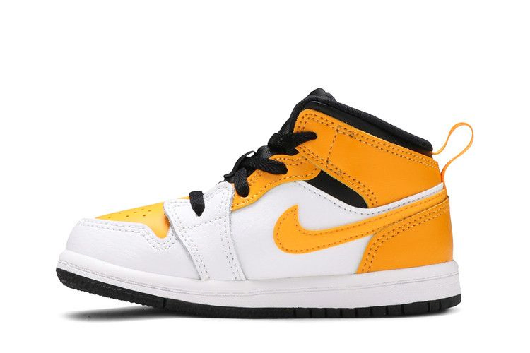 Кроссовки Air Jordan 1 Mid TD 'University Gold'