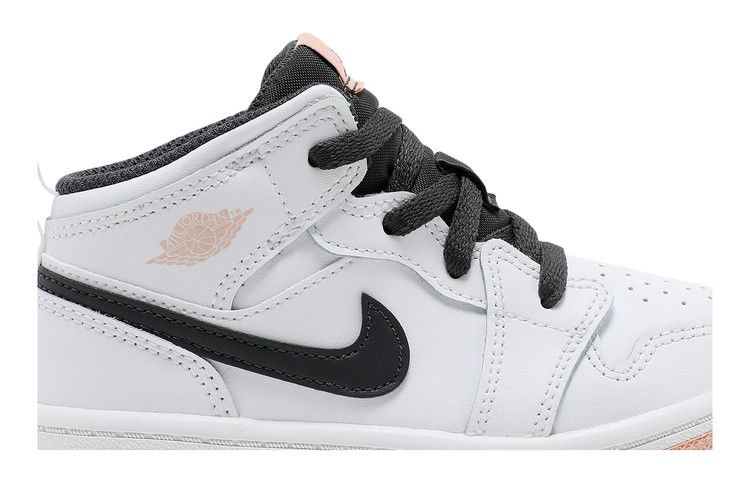 Кроссовки Air Jordan 1 Mid TD 'White Arctic Orange'