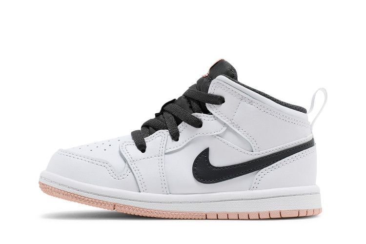 Кроссовки Air Jordan 1 Mid TD 'White Arctic Orange'