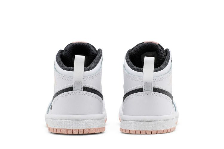 Кроссовки Air Jordan 1 Mid TD 'White Arctic Orange'