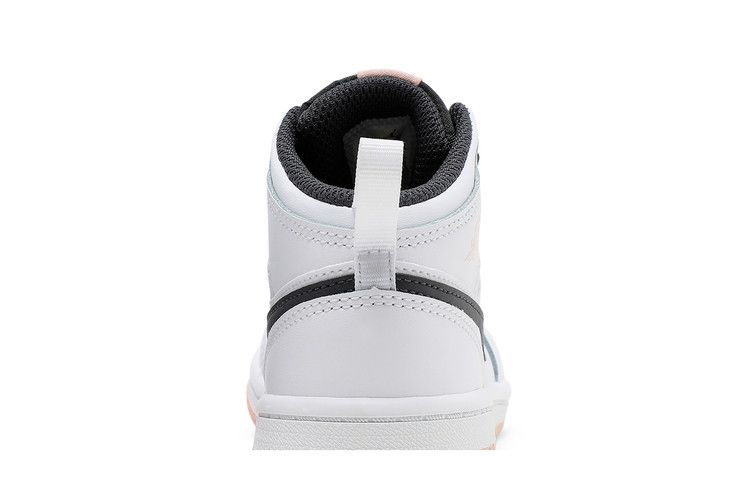 Кроссовки Air Jordan 1 Mid TD 'White Arctic Orange'