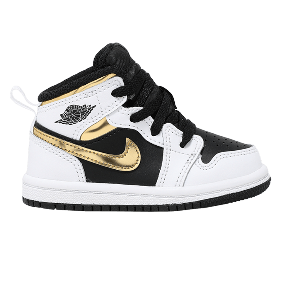 Кроссовки Air Jordan 1 Mid TD 'White Gold'